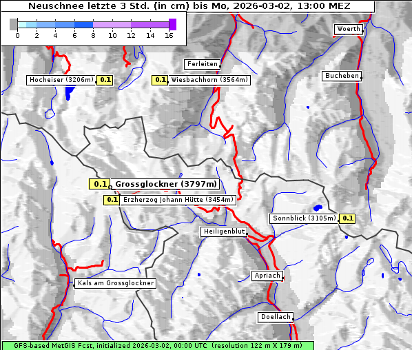 Neuschnee, 2. 3. 2026