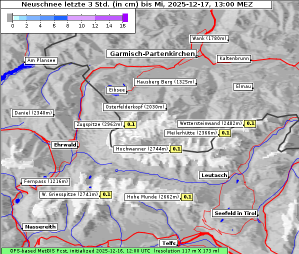 Neuschnee, 17. 12. 2025