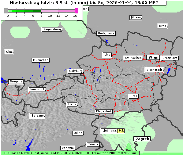 Niederschlag, 4. 1. 2026