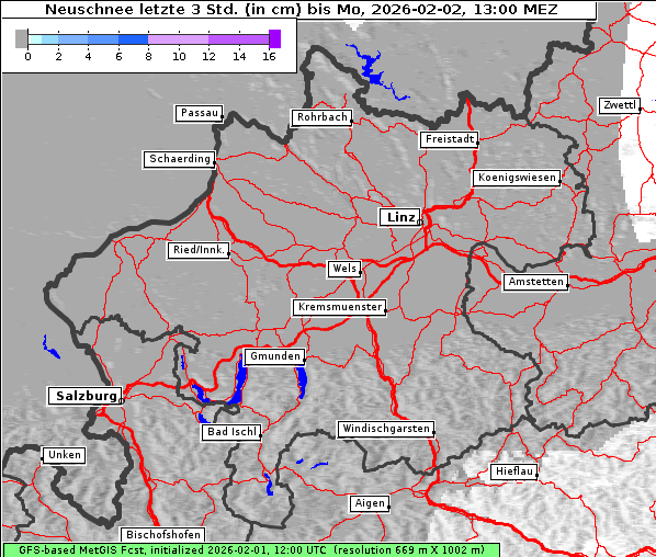 Neuschnee, 2. 2. 2026