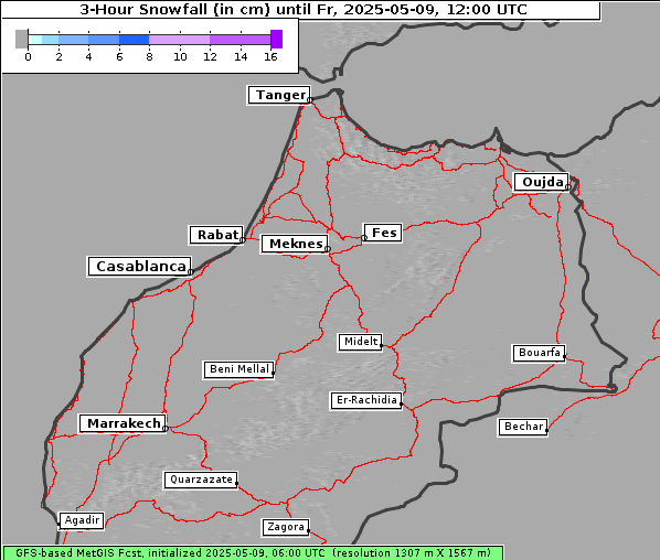 Neuschnee, 9. 5. 2025