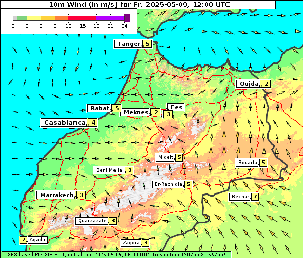 Wind, 9. 5. 2025