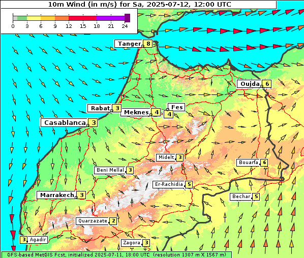 Wind, 12. 7. 2025