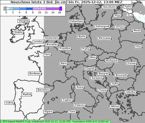 Neuschnee, 12. 12. 2025