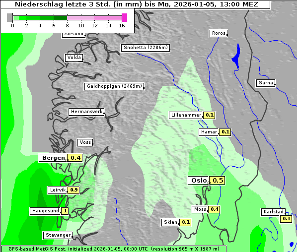 Niederschlag, 5. 1. 2026