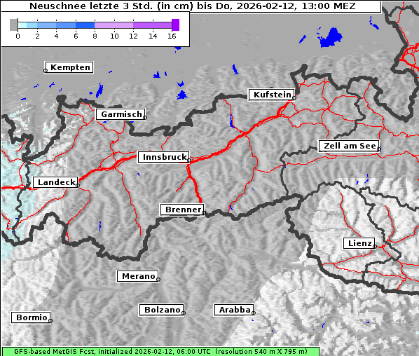 Neuschnee, 12. 2. 2026