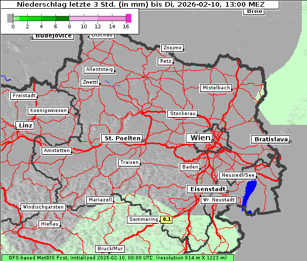 Niederschlag, 10. 2. 2026