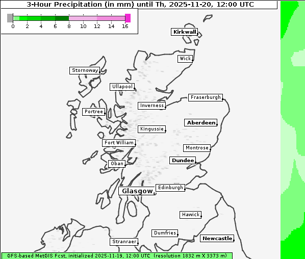 Niederschlag, 20. 11. 2025