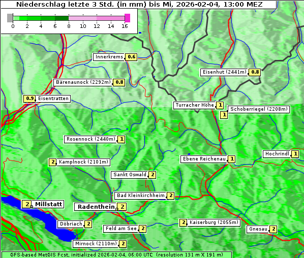 Niederschlag, 4. 2. 2026