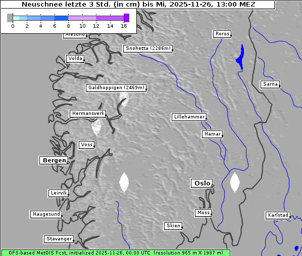 Neuschnee, 26. 11. 2025