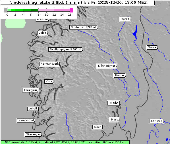 Niederschlag, 26. 12. 2025