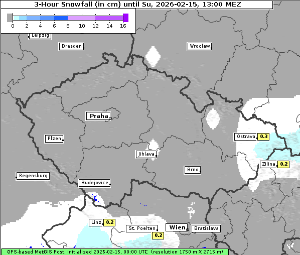Neuschnee, 15. 2. 2026