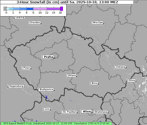 Neuschnee, 18. 10. 2025