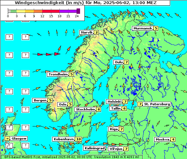 Wind, 2. 6. 2025