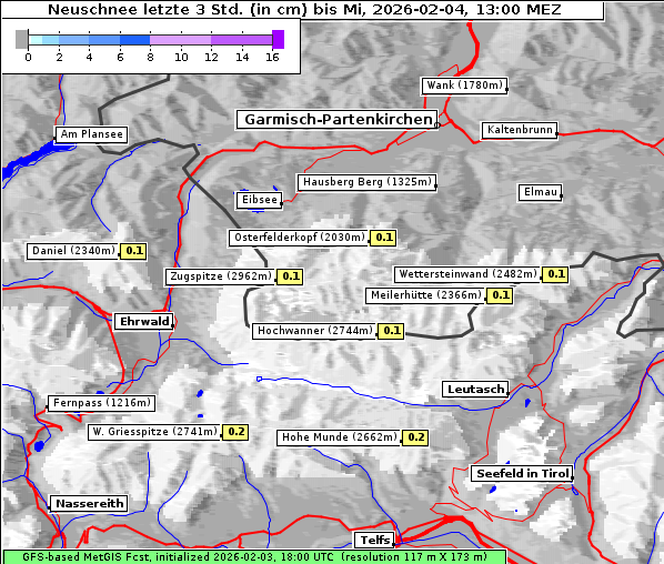 Neuschnee, 4. 2. 2026
