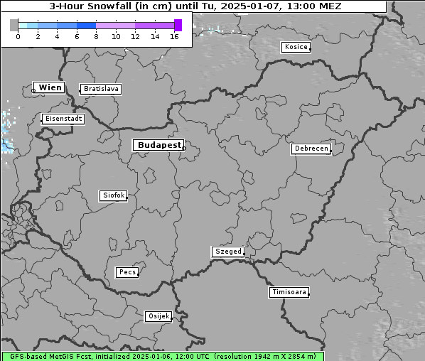 Neuschnee, 7. 1. 2025