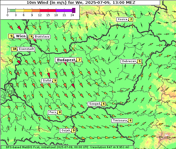 Wind, 9. 7. 2025