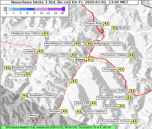 Neuschnee, 2. 1. 2026