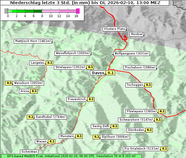 Niederschlag, 10. 2. 2026