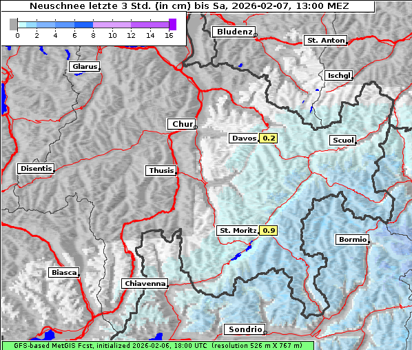 Neuschnee, 7. 2. 2026