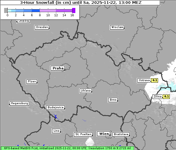Neuschnee, 22. 11. 2025