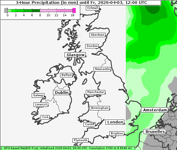 Niederschlag, 3. 4. 2026
