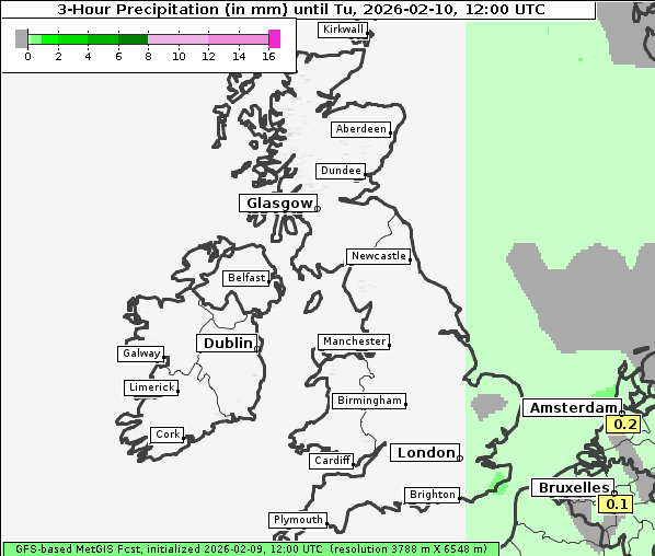 Niederschlag, 10. 2. 2026