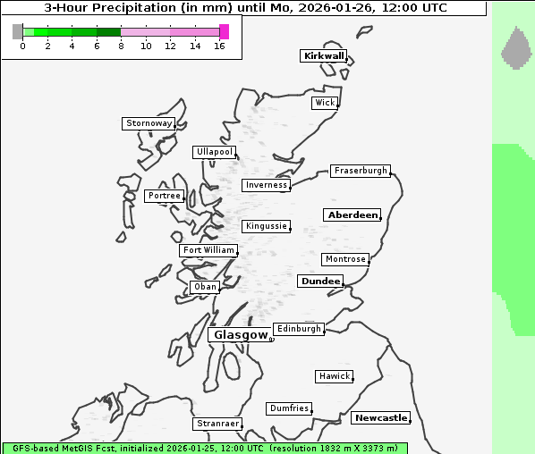 Niederschlag, 26. 1. 2026