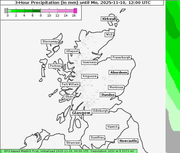 Niederschlag, 10. 11. 2025