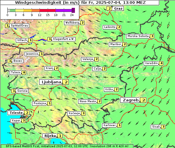 Wind, 4. 7. 2025
