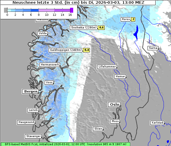 Neuschnee, 3. 3. 2026