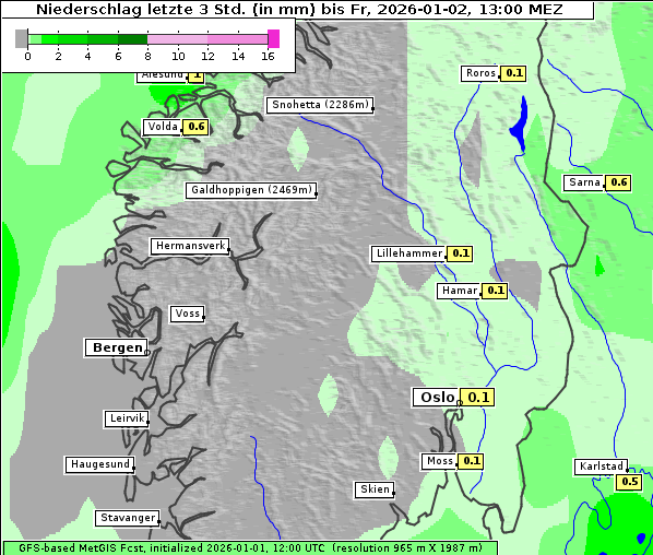 Niederschlag, 2. 1. 2026