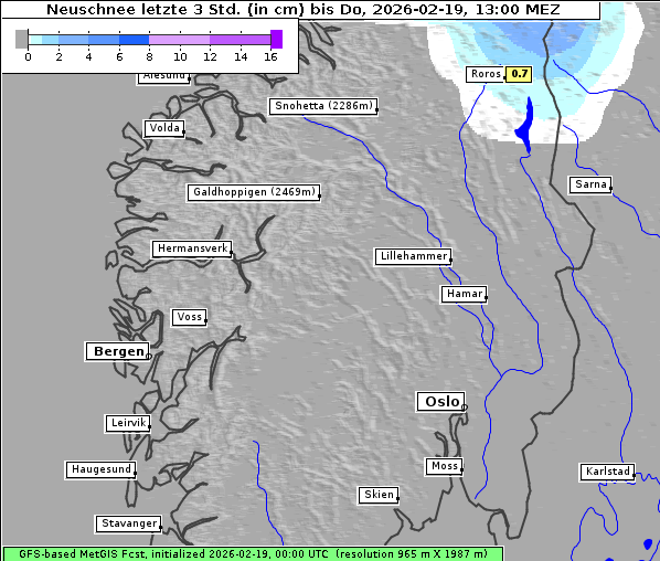 Neuschnee, 19. 2. 2026