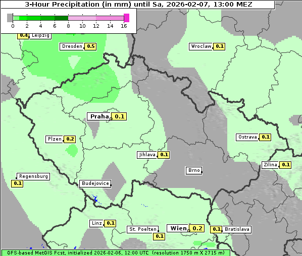 Niederschlag, 7. 2. 2026
