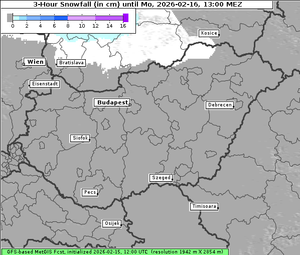 Neuschnee, 16. 2. 2026