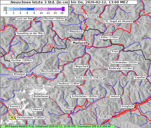 Neuschnee, 12. 2. 2026
