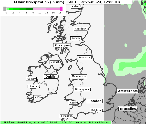 Niederschlag, 24. 3. 2026