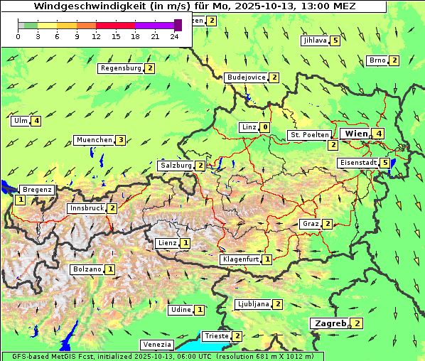Wind, 13. 10. 2025