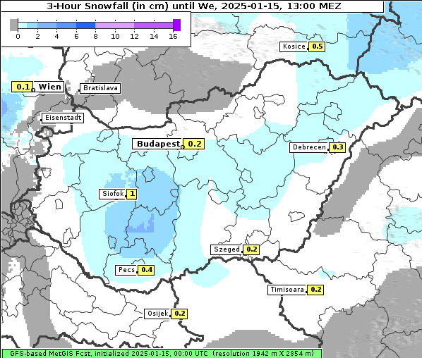 Neuschnee, 15. 1. 2025