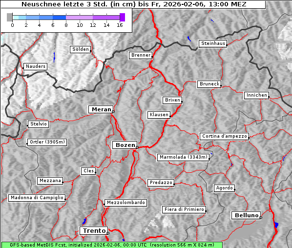 Neuschnee, 6. 2. 2026