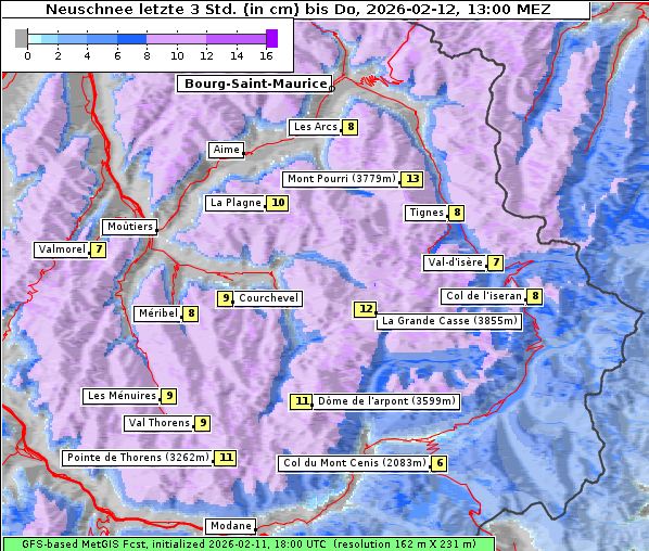 Neuschnee, 12. 2. 2026