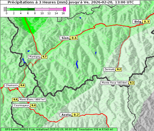 Niederschlag, 20. 2. 2026