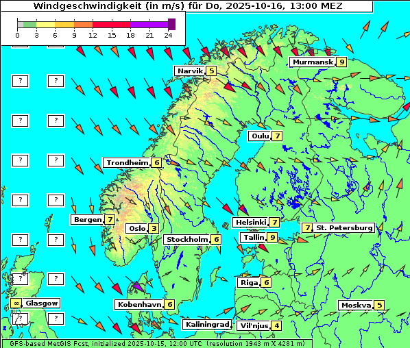 Wind, 16. 10. 2025