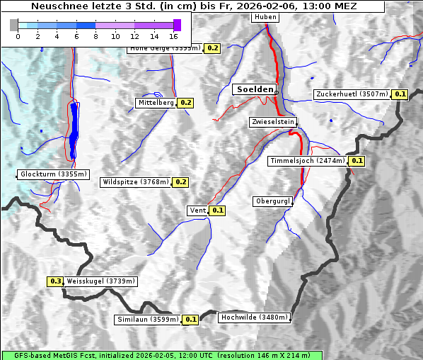 Neuschnee, 6. 2. 2026