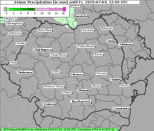 Niederschlag, 4. 7. 2025