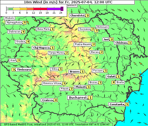 Wind, 4. 7. 2025