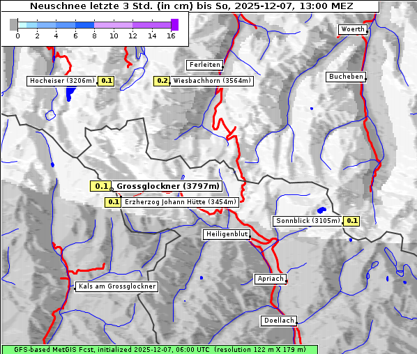 Neuschnee, 7. 12. 2025