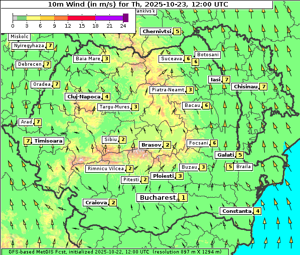 Wind, 23. 10. 2025
