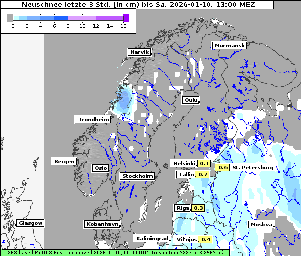 Neuschnee, 10. 1. 2026