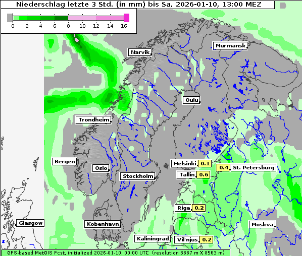 Niederschlag, 10. 1. 2026